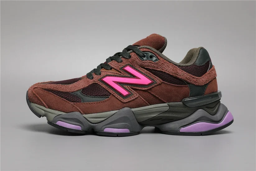 New Balance 9060 - Wine Red - Image 7