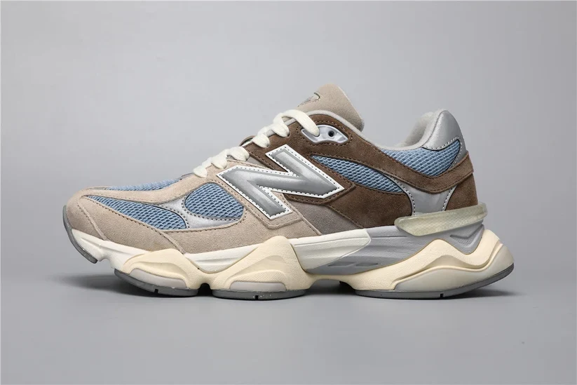 New Balance 9060 - Brown / Blue - Image 7