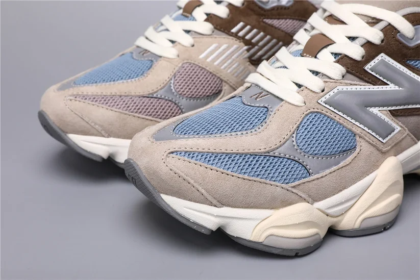 New Balance 9060 - Brown / Blue - Image 4