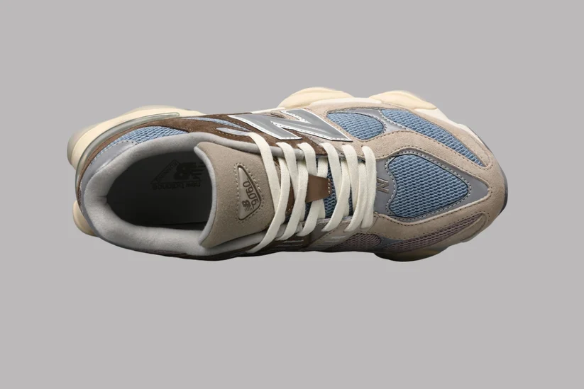 New Balance 9060 - Mushroom Aluminium Cyclone - Image 3