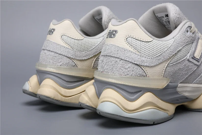 New Balance 9060 - Grey White - Image 4