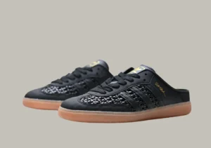 Alternative view of Adidas Samba OG Mule - Black