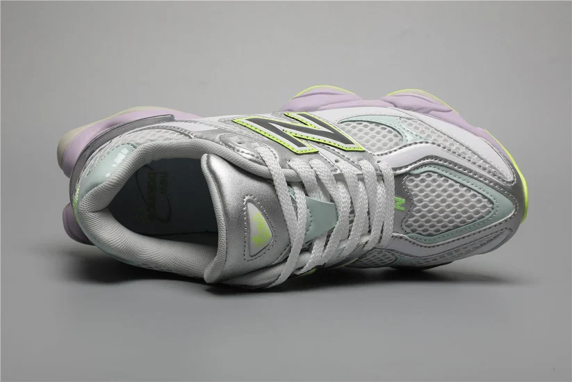 New Balance 9060 - White / Green AGT - Image 7