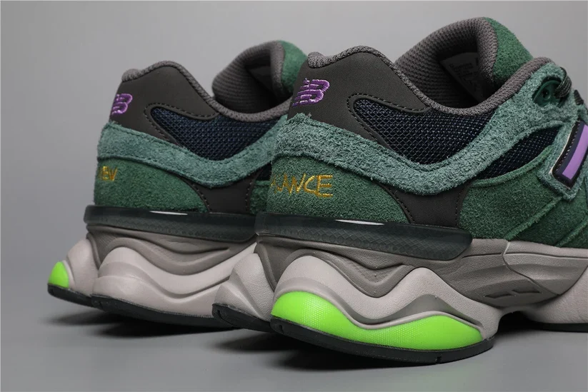 New Balance 9060 - Green / Blue - Image 3