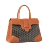 Goyard Saigon Tote Bag Black & Tan