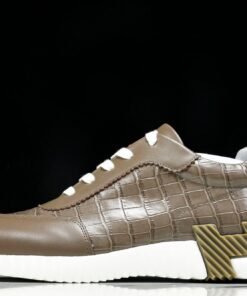 Нermès Bouncing Sneaker 'Etoupe Crocodile'